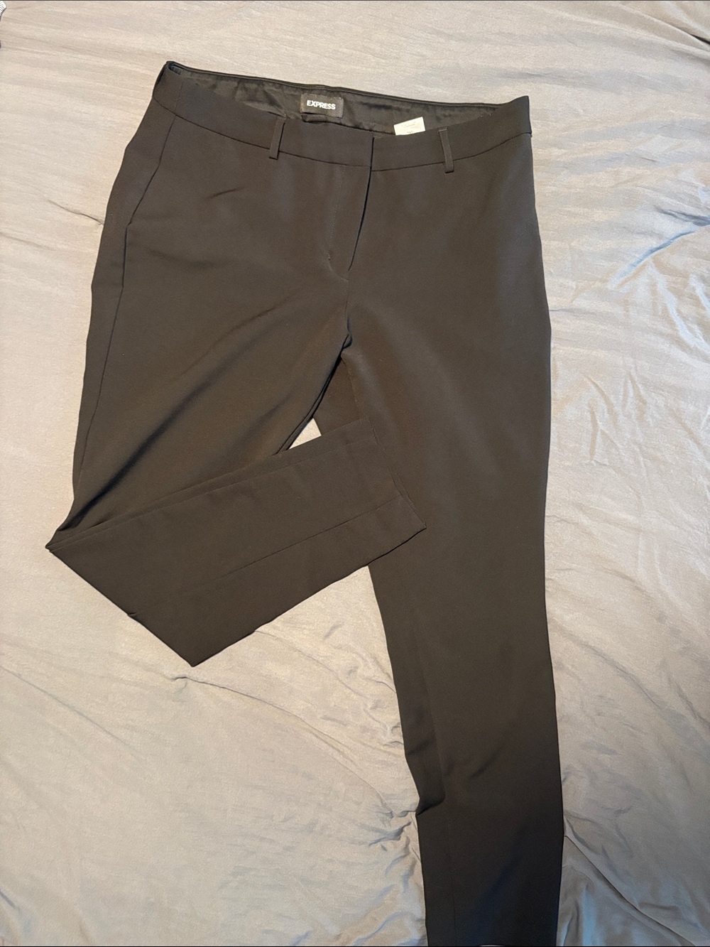 Express Extreme Skinny Mid Rise Pants Black Size 14L